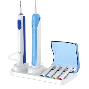 Support de chargeur pour tête de brosse à dents électrique, support en plastique pour <span class=keywords><strong>Oral</strong></span> <span class=keywords><strong>B</strong></span> avec couvercle anti-poussière - Product Image 1