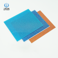 Couper à la taille coloré mince Flash irisé Pmma feuille 4ft x 8ft brillant blanc gris or paillettes feuille acrylique pour les arts