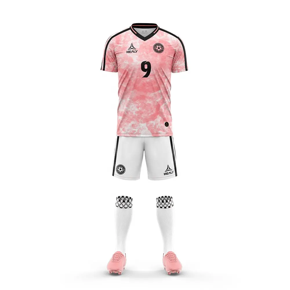 Wholesale Sport Home Away Soccer Uniform Custom Sublimation Logo Club Soccer Jersey New Season
