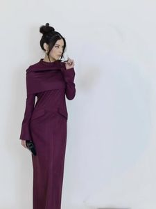 Robe longue Mexizo au design contemporain, style Abaya, vêtements islamiques modestes pour femmes musulmanes - Product Image 4