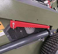 Mini-Kompaktlader mit Briggs & Stratton Motor, 200mm E5 Rasentraktor für Garten, Obstgarten und Landschaftsbau