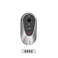 Télécommande de voiture à 3 boutons, code variable, 370 MHz, 433 MHz, 315 MHz, pour système d'alarme de voiture - Vente chaude
