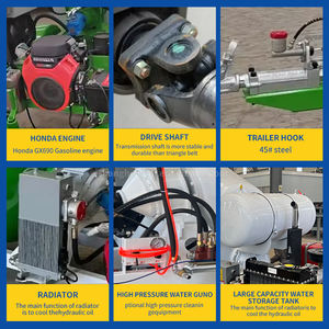 Caminhão auto-carregando versátil do misturador concreto 1-3cbm mini portátil e eficiente para necessidades diversas da construção - Product Image 6