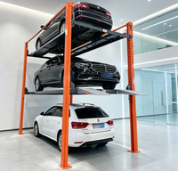 GG Lifters PEP54/1800 Élévateur de stationnement vertical motorisé à trois niveaux pour 3 SUV, capacité de charge de 5400 kg et garantie de 2 ans