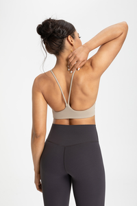 Sujetador Deportivo de Yoga para Mujer <span class=keywords><strong>Geli</strong></span>, de Alta Sujeción, en Spandex/Nylon, con Relleno en el Pecho, de Secado Rápido, Ropa Interior Deportiva, Top Deportivo - Product Image 5