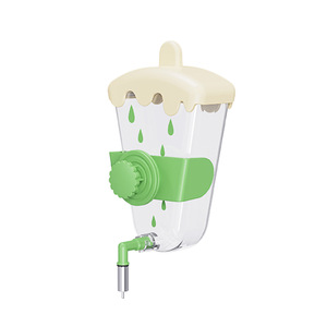 Abreuvoir pour perroquet, mangeoire automatique pour oiseaux, abreuvoir à déclencheur, bouteille d'eau, accessoire pour cage à oiseaux, type suspendu, anti-déversement. - Product Image 1