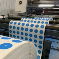 Beliebter Großhandels-Einweg-Aschenbecher aus Papier mit individuellem Logo, runder Zigarren-Aschenbecher aus Papier