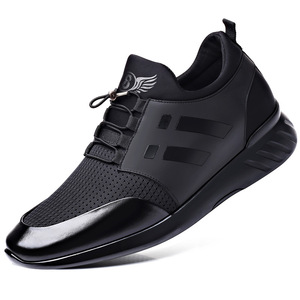 <span class=keywords><strong>Scarpe</strong></span> Sportive da <span class=keywords><strong>Uomo</strong></span> di Alta Qualità con Tomaia in Fly Knit, Bianche e Nere, Resistenti all'Usura, per Palestra e Moda Casual - Product Image 3
