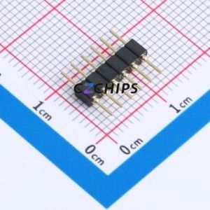 XDZ200C-1-06-Z-2.8-G1 Pin Header Through hole Component (THT),P=2mm Connector 1x6P 2mm 2mm Round Pin - Product Image 1