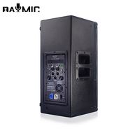 Haut-Parleur Actif d'Extérieur Professionnel avec Module de Puissance Classe D 1000W, 12 Pouces, en Plastique et Bois – Vente Chaude d'Usine