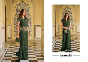 Robes de travail décontractées en soie de qualité supérieure avec broderie fantaisie Ensemble pour les occasions spéciales au prix de gros - Product Image 3