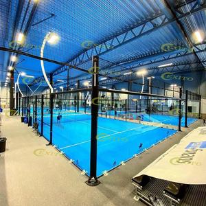 EXITO Instalación Disponible Padel Cancha De Tenis Cancha De Super Panorámica Padel Cancha De Tenis Con Vidrio Templado Padel Court - Product Image 5