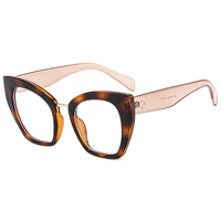 Lunettes DL en gros, lunettes optiques tendance, grandes lunettes pour femmes, lunettes œil de chat, anti-lumière bleue, montures de lunettes en métal PC, 2023