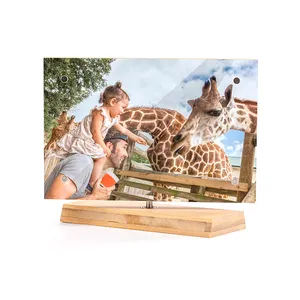 Khung Ảnh Bằng Tre Và Acrylic Hai Mặt Xoay Bán Chạy Nhất 2023 Để Trang Trí Nhà Cửa 4*6 - Product Image 5