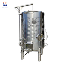 Cuve de stockage de vin d'équipement de cave à toit ouvert d'acier inoxydable 5000l avec le chariot élévateur