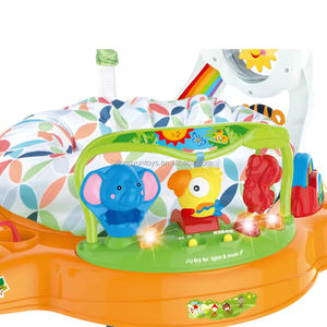 Vente en gros de haute qualité happy jungle musical pull réglable pour bébé <span class=keywords><strong>Jumperoo</strong></span> Bouncer Centre d'activités pour nouveau-nés - Product Image 2
