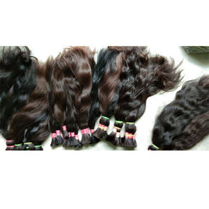 Extensiones de cabello humano sin procesar crudo indio Máquina de diseño de ondas sueltas Trama doble Mejor precio en fábrica al por mayor - Product Image 2
