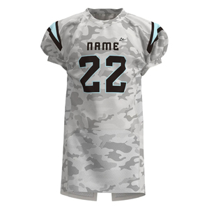 Meilleurs maillots de football américain personnalisés unisexes pour adultes, respirants, de haute qualité, écologiques, en polyester, sublimation, vente en gros - Product Image 1