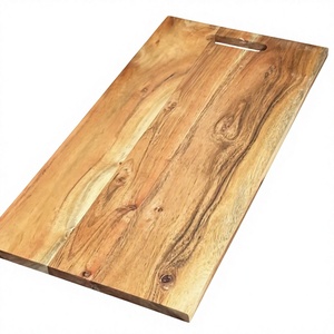 Planche à découper grande taille avec poignée, accessoire de cuisine multifonctionnel, design écologique, planche à découper pour comptoir - Product Image 1