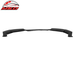 เหมาะสำหรับ Ford Mustang V6 ปี 2010-2012  ลิ้นกันชนหน้า สีดำดิบ - Product Image 5
