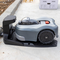 Tondeuse robot industrielle sans fil GPS RTK, planification de trajectoire sans limite, coupe-herbe automatique intelligent 21V 9.8Ah 320m² pour ferme et golf