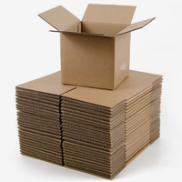 Logotipo personalizado Impreso Embalaje corrugado Caja reciclable Caja de cartón Cajas móviles de envío