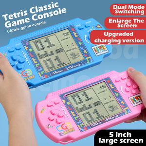 Consola de Juegos Portátil con Pantalla Deslizante Grande de 3.5 Pulgadas, con Múltiples Modos, Incluyendo Bloques, Tiro con Tanques y Juegos de Serpientes. - Product Image 5