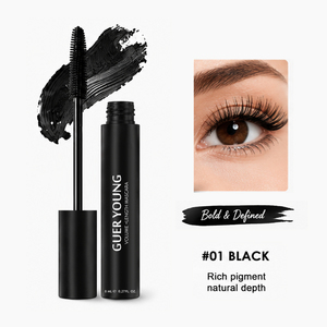 Mascara liquide blanc volumisant et allongeant, formule à fibres, vegan, waterproof, pour maquillage d'Halloween - Product Image 6