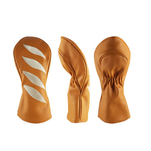 Personalización Francia <span class=keywords><strong>palo</strong></span> Pan Forma <span class=keywords><strong>Golf</strong></span> Driver Headcovers <span class=keywords><strong>Madera</strong></span> Híbrido Pu cuero Head cover - Product Image 1
