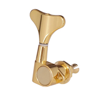 Or 2R2L scellé basse touches Mécaniques accordeurs de guitare guitare basse chevilles d'accordage pour guitare basse 4 cordes