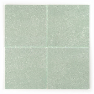 Piastrella Verde Terrazzo 20x20 Cm 8 Mm Finitura Opaca Bordi Irregolari - Product Image 2