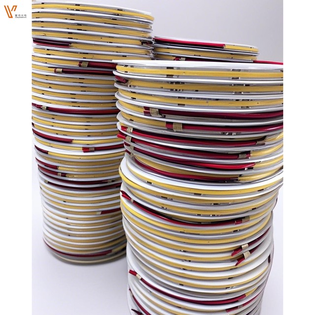 COB LED Strip DC 12V 24V 12mm Single/Double Raw Flexible LED Light