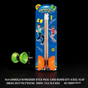 Yuglow Juego de <span class=keywords><strong>Yo</strong></span>-<span class=keywords><strong>Yo</strong></span> Chino de Doble Eje para Principiantes, para Estudiantes de Primaria - Product Image 2