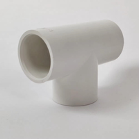 Conduite et connecteurs en PVC en forme de T, durables et modernes, pour salle de bain et spa