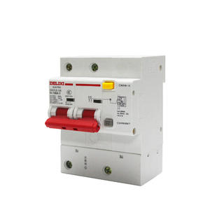 Interruptor Automático de Aire Doméstico de Alta Potencia Delixi 2P con Protección Contra Fugas DZ47LE-125 - Product Image 1