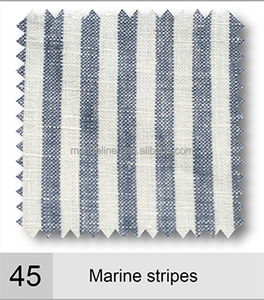 100% thiên nhiên Linen gối Oxford mặt bích Cushion Cover mềm mại và thoải mái 4cm HEM và độ tương phản thiết kế màu sắc - Product Image 4