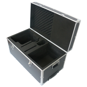 Custom <strong>Aluminum</strong> Flight Hard Case <strong>Trolley</strong> Case With Custom Foam For Device - Product Image 6