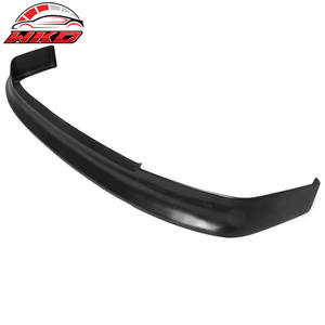 Alerón Delantero Estilo CS para Honda Civic EF 88-91, Sin Pintar, Negro, PU, Accesorio Exterior de Alta Calidad - Product Image 4