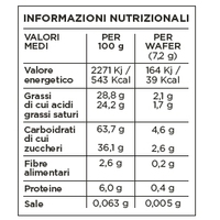 Vente en gros de mini gaufrettes croustillantes au chocolat de la marque italienne Cabrioni avec garniture au cacao en boîte - 10 pièces x 400 g