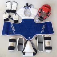YOBER Protections de Sparring Taekwondo Personnalisées avec Logo, Équipement de Protection Corporelle pour Enfants, Ensemble d'Entraînement