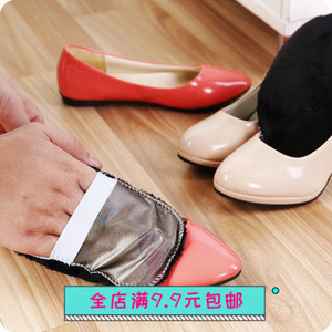 <b>Shoe</b> Polishing Cloth With <b>Soft</b> Bristle Brush For Leather <b>Shoes</b> Cleaning And Maintenance - Product Image 5