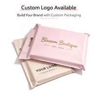 Enveloppes d'expédition personnalisées avec logo, étanches, auto-adhésives, enveloppes à poignée, emballage pour vêtements, expédition e-commerce, sacs d'expédition en polyéthylène