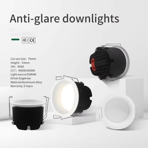 Foco LED Empotrable Moderno Antideslumbrante COB para Iluminación de Sala de Estar y Dormitorio - Product Image 2