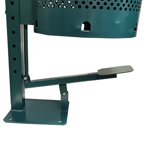 Dog Waste Station Backyard Park Pet Poop Trash Garbage Can <strong>Bin</strong> Foot Pedal Storage Compost Container Bag Dispenser Collect <strong>Rack</strong> - Product Image 6