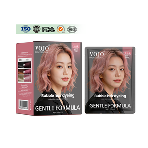 <span class=keywords><strong>Tinta</strong></span> per <span class=keywords><strong>Capelli</strong></span> in Bolla OEM/ODM 25ml*10 Bustine Rosso Rosa, Molteplici Colori alla Moda, Senza Ammoniaca, Lunga Durata, Vendita all'Ingrosso - Product Image 3