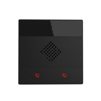 Interphone vidéo mini PoE étanche et anti-poussière avec bouton d'appel pour porte de sécurité SIP