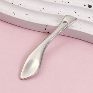 Mini cuillère et spatule cosmétiques en métal doré pour crème de nuit pour les yeux, outils de maquillage - Product Image 2