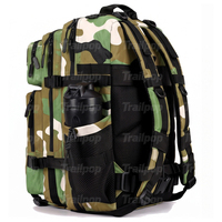 Sac à dos de chasse Trailpop avec logo personnalisé, résistant à la boue, camouflage, pour la randonnée en pleine nature, 45L