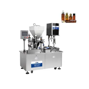 Automatic Cosmetic Lotion Filling Machine For Cosmetic Liquid Cream Foundation Liquid Oil Detergent Filling Machine