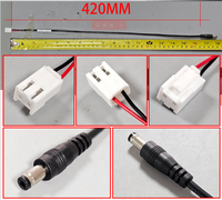 Câble d'alimentation personnalisé en usine, adaptateur DC 5521 mâle vers prise JST VH 3.96mm, cordon d'extension DC5.5x2.1mm